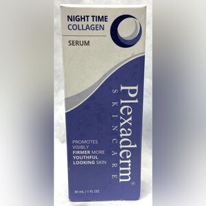 Plexaderm Skincare Night Time Collagen Serum 30ml 1 fl oz New in Box